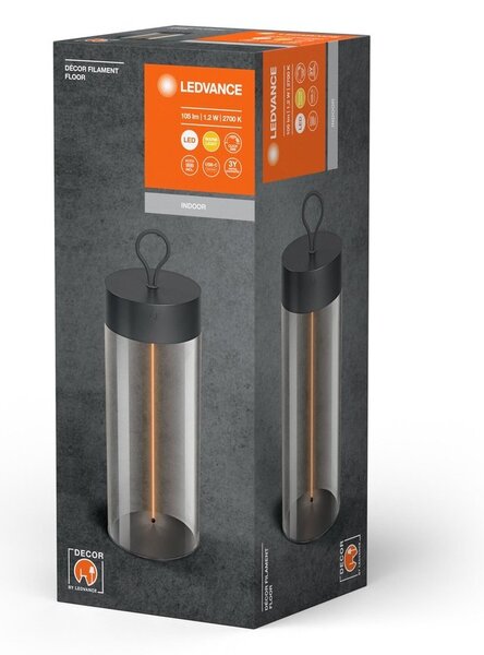 Moderní LED stojací a závěsná lampa 1.2 W DÉCOR, teplá bílá