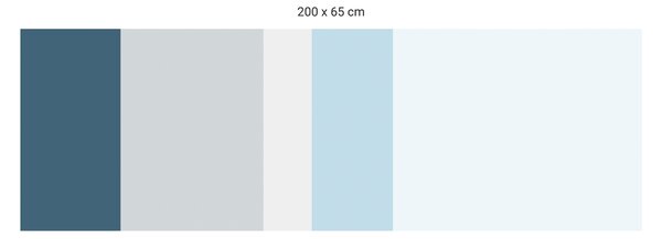 FUGU Ochrana za postel - barevná paleta FBK-05 Varianta ochrany zdi: Delší strana postele 200x65 cm