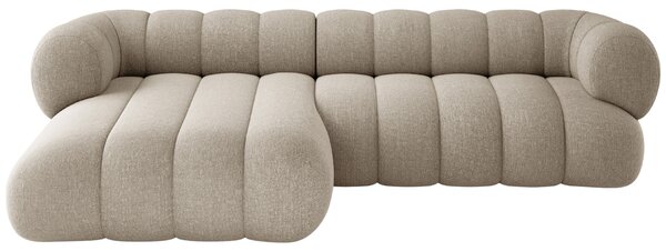 -25 % Dny MOMENTI– Cosmopolitan Design Béžová rohová pohovka Koge 270 cm, levá