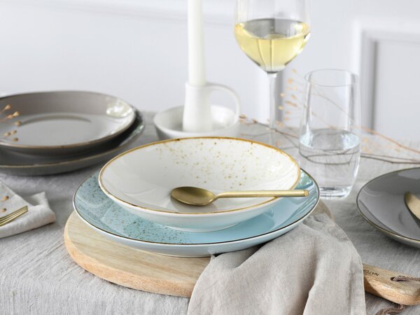 KOMBINOVANÁ SOUPRAVA, 16dílné, kamenina Creatable - Online Only nádobí, Online Only