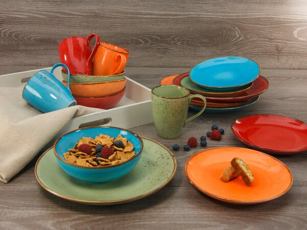 KOMBINOVANÁ SOUPRAVA, 16dílné, kamenina Creatable - Online Only nádobí, Online Only