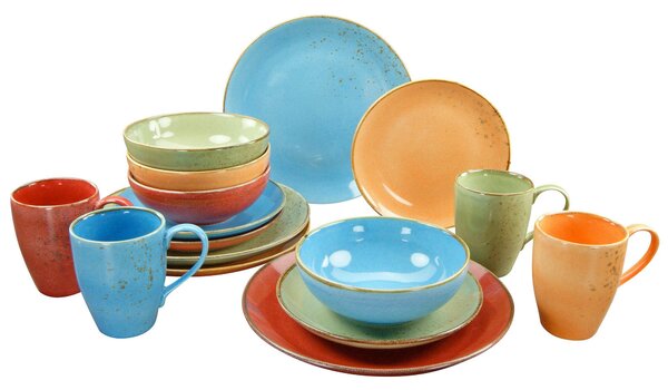 KOMBINOVANÁ SOUPRAVA, 16dílné, kamenina Creatable - Online Only nádobí, Online Only