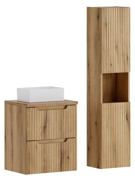 Comad Set koupelnového nábytku Nova Coast Evoke 50 dub coast evoke (4 kusy nábytku)