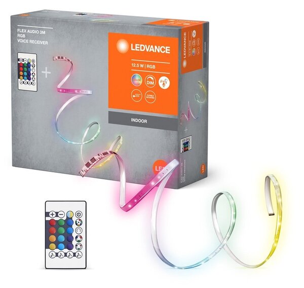 LED RGB pásek s barevným senzorem + ovladač 3m