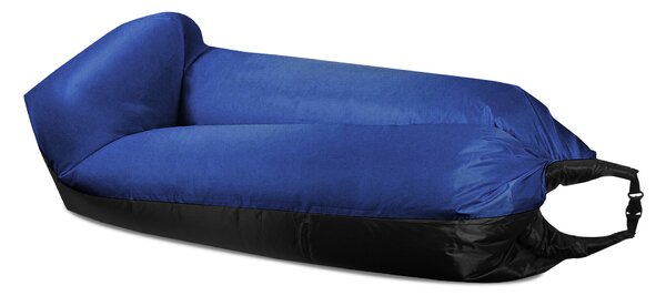 Aga Nafukovací vak LAZY BAG 230x70 cm Černý/Červený