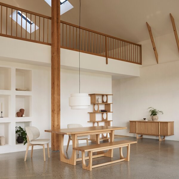 Unique Furniture Dubová prodlužovací deska k jídelnímu stolu Flow