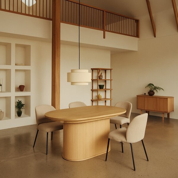 Unique Furniture Dubový rozkládací jídelní stůl Nola 180/230 x 95 cm