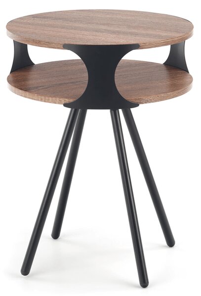 Konferenční stolek KARBY dub sonoma/černá