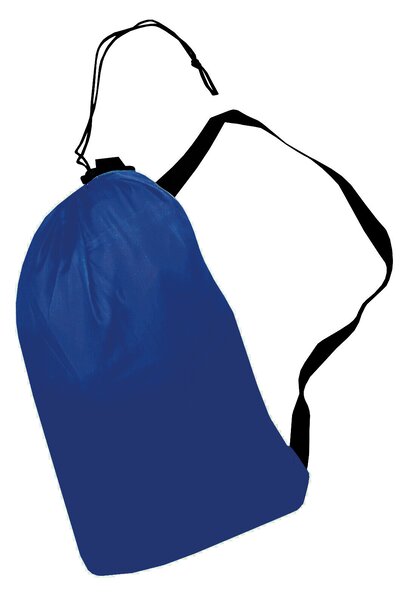 Aga Nafukovací vak LAZY BAG 230x70 cm Černý/Červený