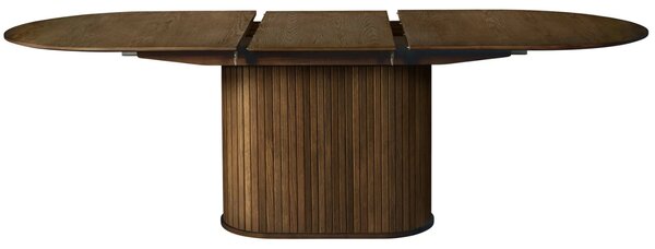 Unique Furniture Tmavý dubový rozkládací jídelní stůl Nola 180/230 x 95 cm