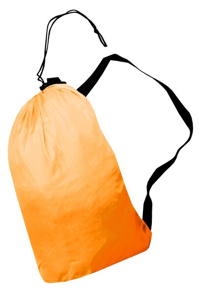 Aga Nafukovací vak LAZY BAG 230x70 cm Černý/Červený