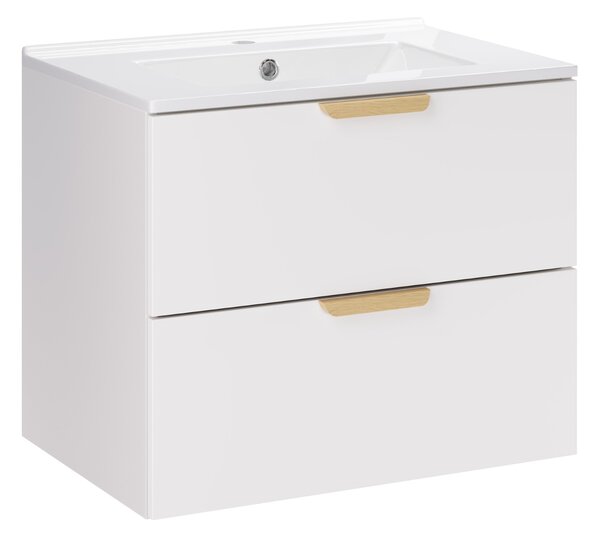 Comad Koupelnová skříňka s nábytkovým umyvadlem Aster White 60 bílá mat