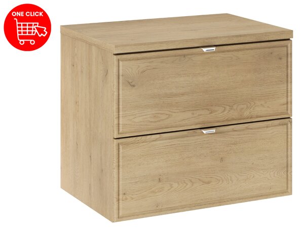 Comad Koupelnová skříňka pod deskové umyvadlo Terra Cremona 60 dub cremona