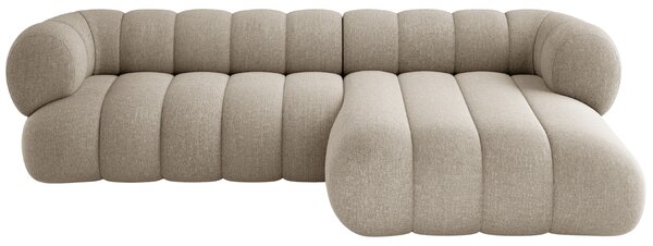 -25 % Dny MOMENTI– Cosmopolitan Design Béžová rohová pohovka Koge 270 cm, pravá