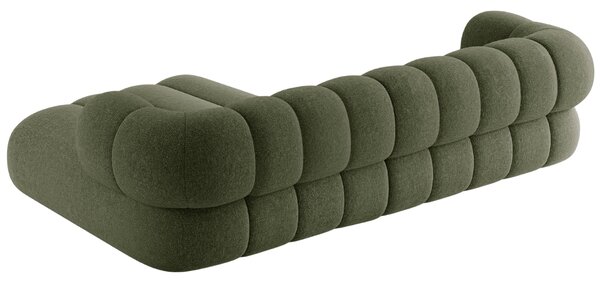 -25 % Dny MOMENTI– Cosmopolitan Design Zelená rohová pohovka Koge 270 cm, pravá
