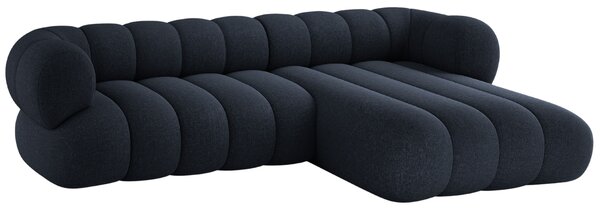 -25 % Dny MOMENTI– Cosmopolitan Design Tmavě modrá rohová pohovka Koge 270 cm, pravá