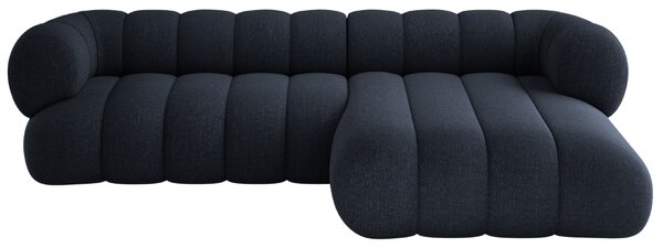 -25 % Dny MOMENTI– Cosmopolitan Design Tmavě modrá rohová pohovka Koge 270 cm, pravá