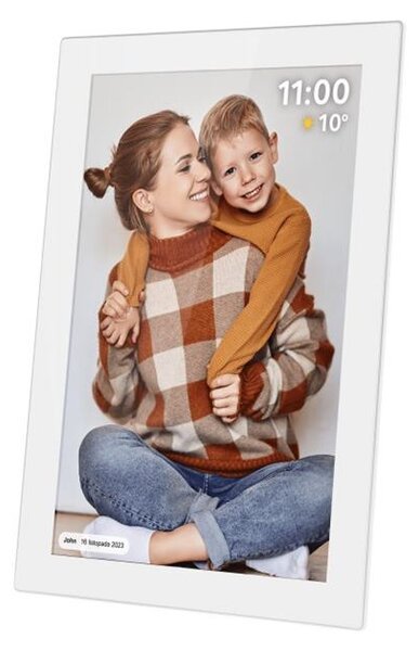 Digitální fotorámeček Kruger&Matz FRAMEO Wi-Fi 10,1" bílý