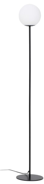 Kave Home Černá kovová stojací lampa Brisia 155 cm