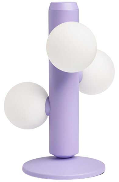 FEST Amsterdam Fialová kovová stolní lampa Kaktee