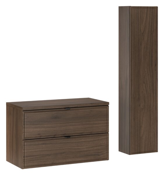 Comad Set koupelnového nábytku Terra Villa 80 ořech villa (3 kusy nábytku)