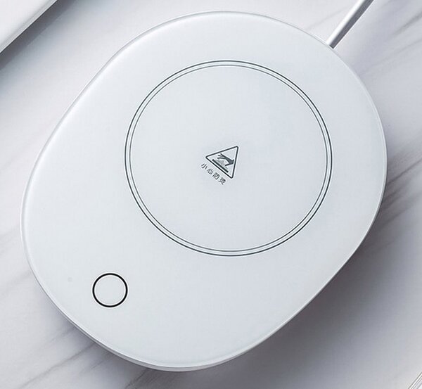 Elektrický LED ohřívač hrnků 16W - White