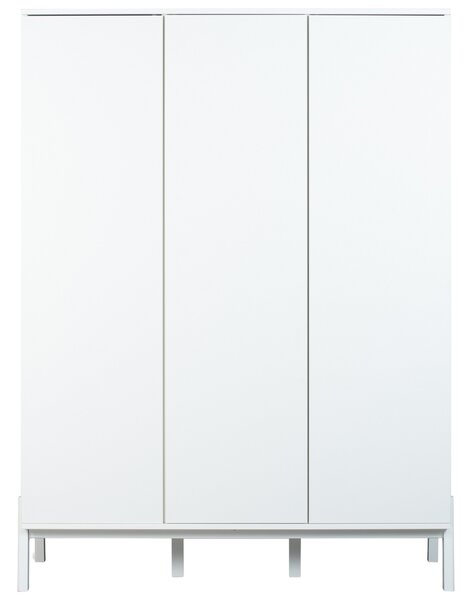 Krémově bílá šatní skříň Quax Ashi 196 x 144 cm