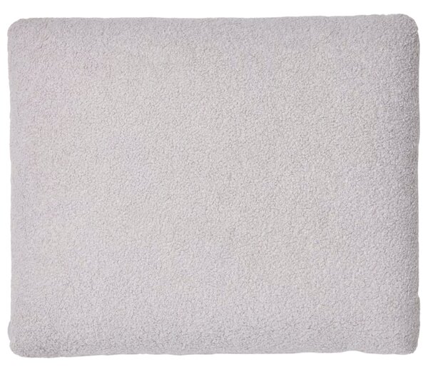 Kave Home Šedý bouclé polštář Martina 52 x 60 cm