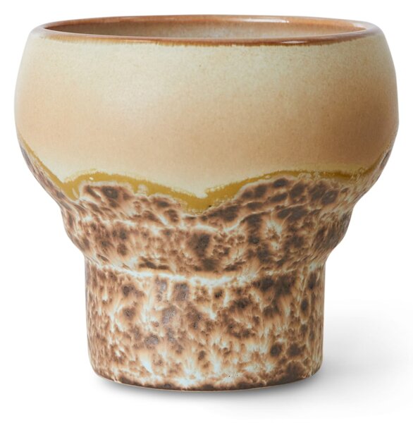 Kameninový hrnek 70's Lungo Coral 200 ml – set 2 ks