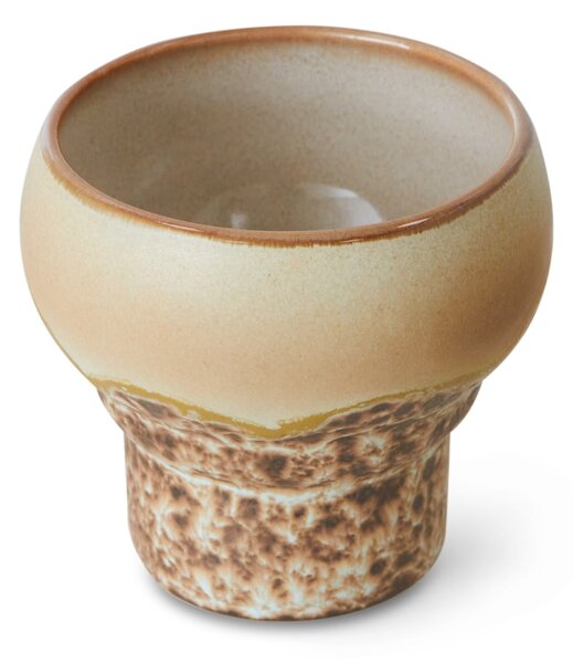 Kameninový hrnek 70's Lungo Coral 200 ml – set 2 ks