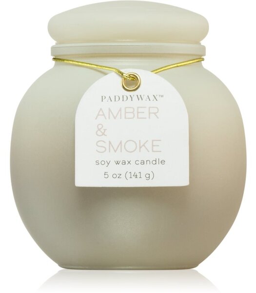 Paddywax Orb Amber & Smoke vonná svíčka 141 g