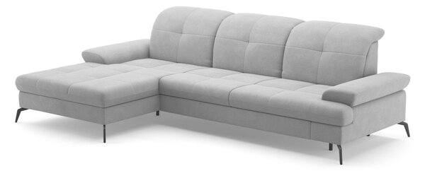 ROHOVÁ SEDAČKA, textil, šedá Sit & More - Sedací soupravy, Online Only