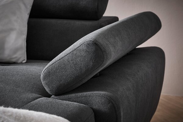 SEDACÍ SOUPRAVA, textil, barvy grafitu Stylife - Sedací soupravy