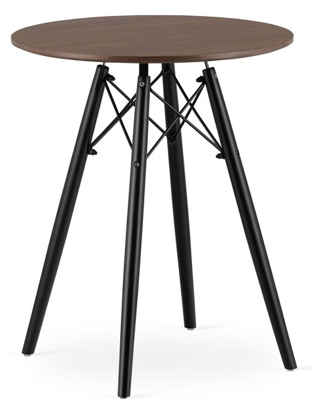 Jídelní stůl s deskou v dekoru jasan OSLO 60x60