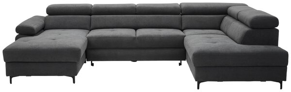 SEDACÍ SOUPRAVA, textil, barvy grafitu Stylife - Sedací soupravy