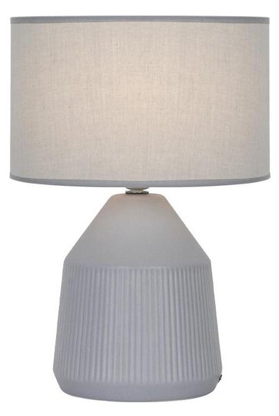 Stolní lampa DOLLY 1xE27/25W/230V šedá