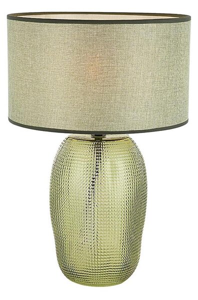 Stolní lampa JENIFER 1xE27/40W/230V zelená