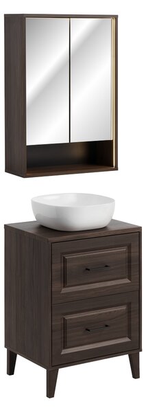 Comad Set koupelnového nábytku Dorothy Ristretto 60 dub ristretto (4 kusy nábytku)