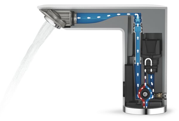 Grohe BauCosmopolitan umyvadlová baterie stojící elektronická chrom 36451000
