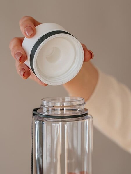 Plastová BPA free lahev z tritanu EQUA Plain White 600 ml