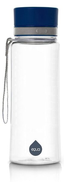 Plastová BPA free lahev z tritanu EQUA Plain Blue 600 ml