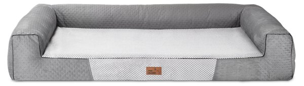 Pes Oliver Pelech Oliver Orthopedic, šedý Velikost: XL - 105 x 70 cm