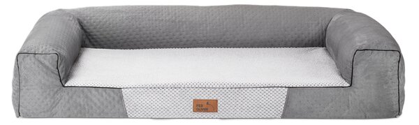 Pes Oliver Pelech Oliver Orthopedic, šedý Velikost: XL - 105 x 70 cm