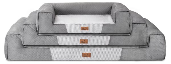 Pes Oliver Pelech Oliver Orthopedic, šedý Velikost: XL - 105 x 70 cm