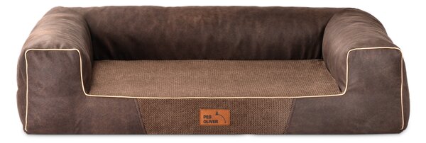 Pes Oliver Pelech Oliver Orthopedic, hnědý Velikost: L - 84 x 60 cm