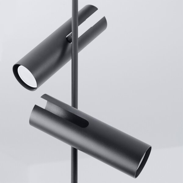 Brilagi - LED RGBW Stmívatelný lustr na tyči BRANCH 3xGU10/6,5W/230V černá