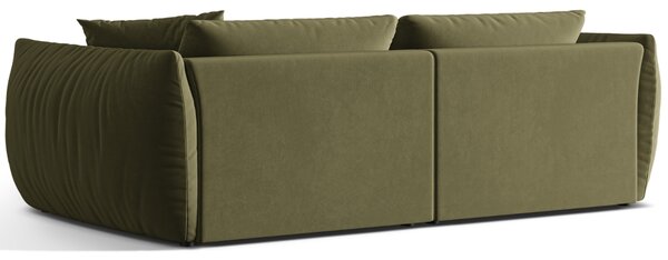 Micadoni Sametová pohovka Chris 260 cm