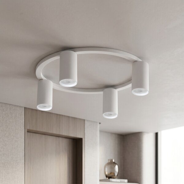 Brilagi - LED RGBW Stmívatelné stropní svítidlo SELE 4xGU10/6,5W/230V bílá