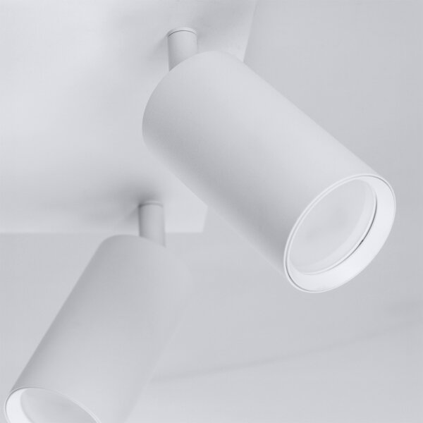 Brilagi - LED RGBW Stmívatelné bodové svítidlo SELE SQUARE 4xGU10/6,5W/230V bílá