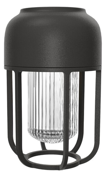 Houe Černá kovová solární LED lampa Light No. 1